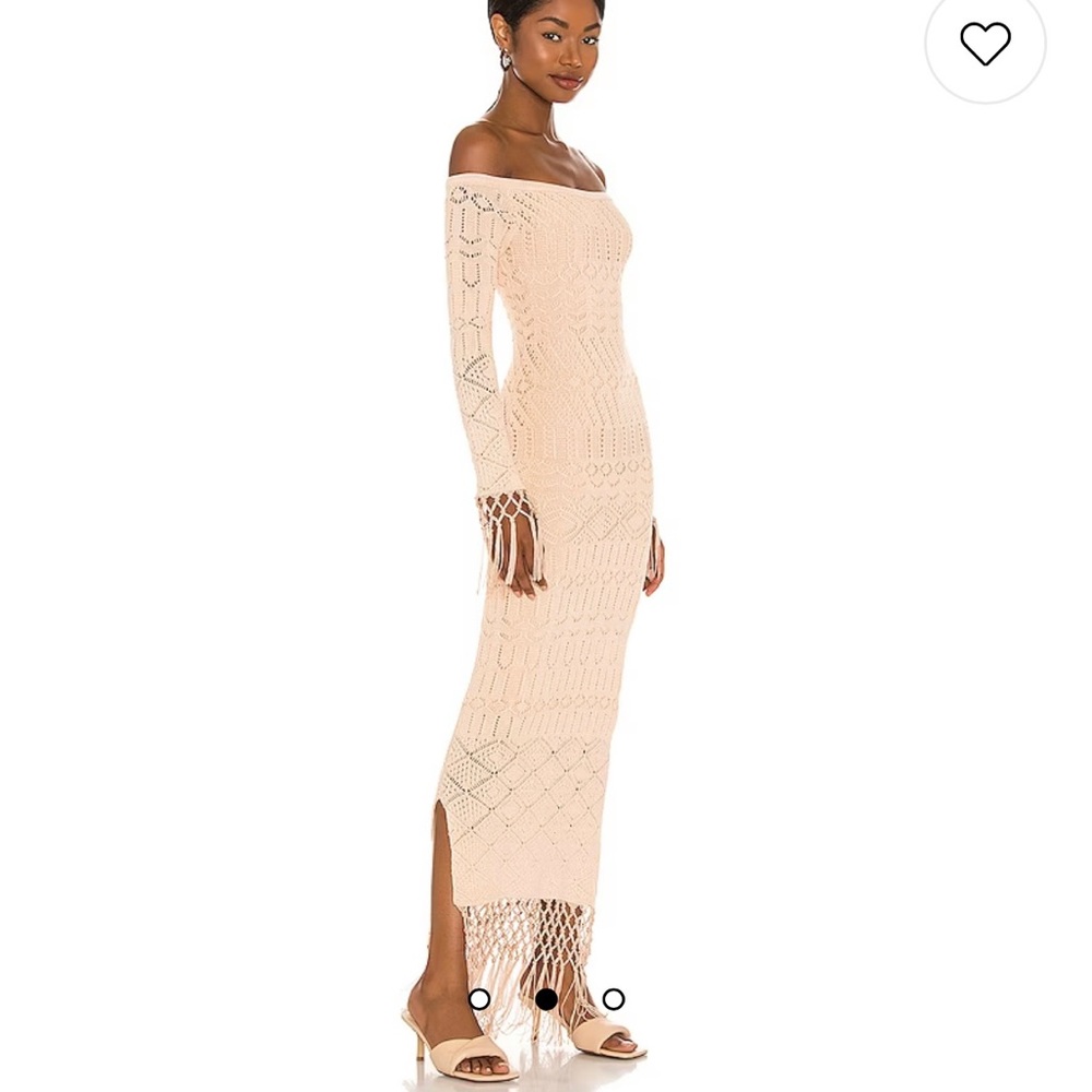 House of Harlow 1960 x Sofia Richie Dress in Nude, size small.
